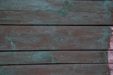 Blue Vintage worn wood grain texture background surface