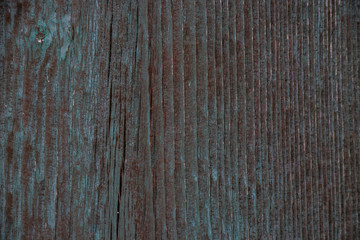 Blue Vintage worn wood grain texture background surface