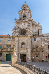 Fototapeta premium La Coruna, Spain. Monastery of Santo Domingo