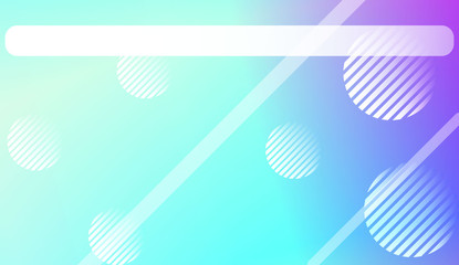 Abstract Blurred Gradient Background with Line, Circle. For Screen Cell Phone. Vector Illustration.