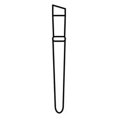 make up brush drawing icon