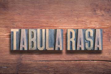 tabula rasa wood