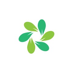 Ecology vector icon illustration design