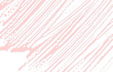 Obraz premium Grunge texture. Distress pink rough trace. Extraor