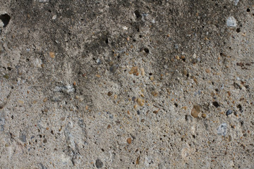 gray concrete texture with large stones