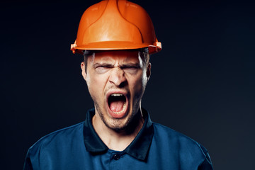 portrait of construction worker