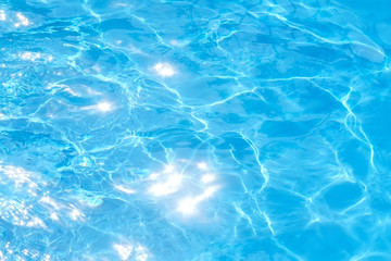 blue water pool background texture abstraction solar bright light