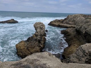 Where water and earth merge together