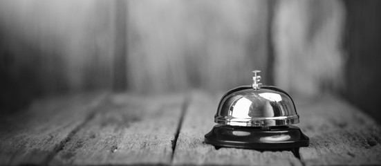 Bell service on wood