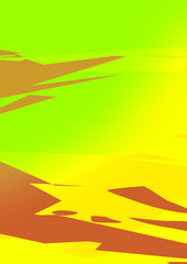 Abstract colorful geometric background, large poster.