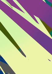 Abstract colorful geometric background, large poster.