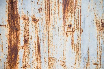 Old rusted wall close up