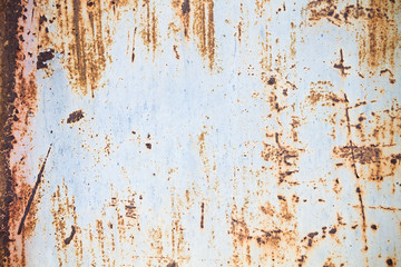 Detail of old rusted surface