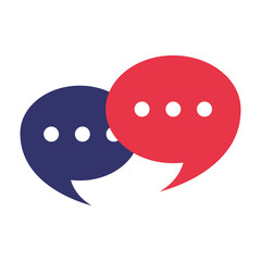 chat comic speech bubbles cartoon