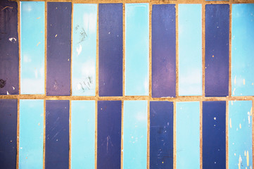 blue background texture colored tiles