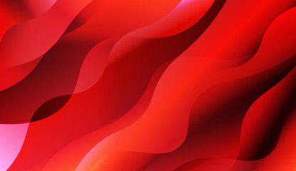 Abstract Shiny Waves. For Elegant Pattern Cover Book. Vector Illustration with Color Gradient.