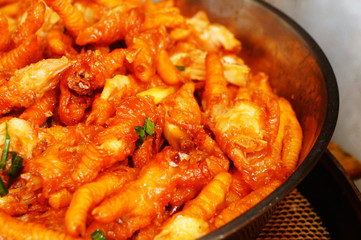 Chicken feet with Chinese characteristics