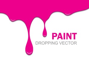 dropping paint vector illustration background