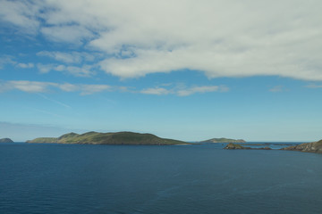 Fototapeta na wymiar view of the Irish Blasket Islands