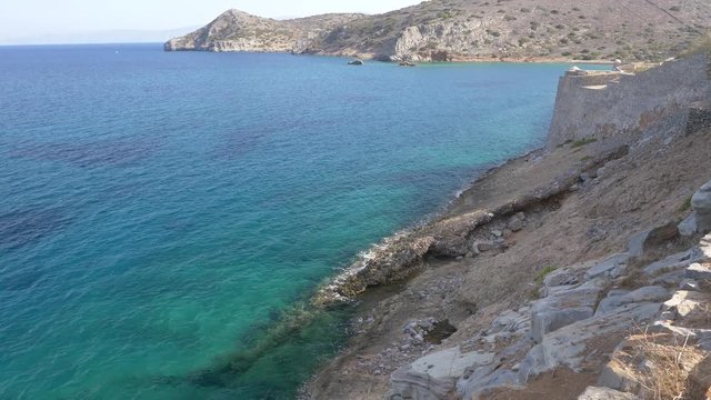 4k 60 fps On Spinalonga Island Crete