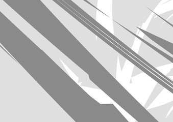 Fototapeta premium Black and white abstract background. geometric shapes. Poster.