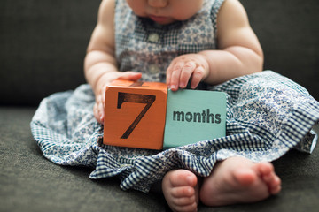 7 months old baby