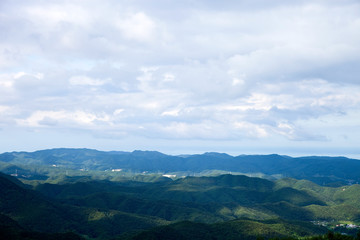 Fototapeta na wymiar Mountain in Gyeongju-si, South Korea
