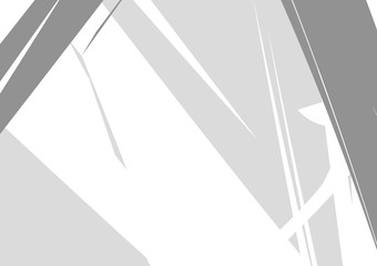 Black and white abstract background. geometric shapes. Poster.