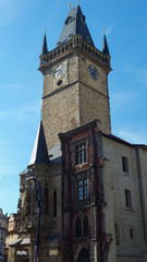 Obraz premium clock tower in prague
