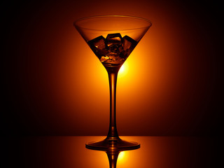 glass with cocktail