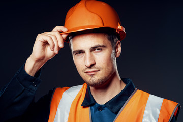 portrait of construction worker