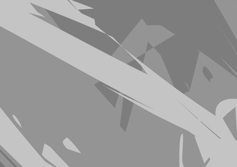 Black and white abstract background. geometric shapes. Poster.