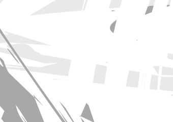 Black and white abstract background. geometric shapes. Poster.