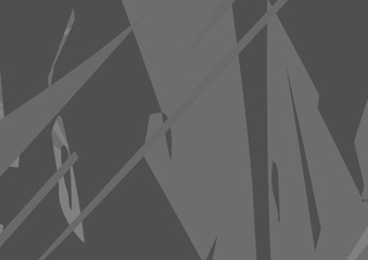 Black and white abstract background. geometric shapes. Poster.