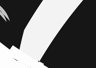 Black and white abstract background. geometric shapes. Poster.