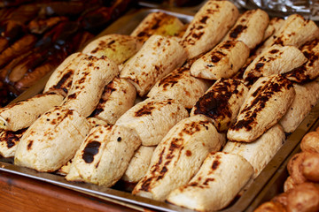 Delicious grilled eggplant