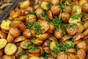 The toasted baked potato