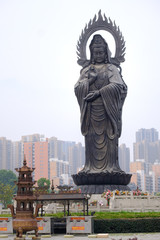 Fototapeta premium Guiyan temple - Wuhan - China