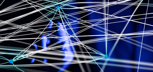 internet security and data protection concept.