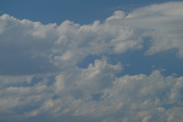 cloud sky blue background white nature