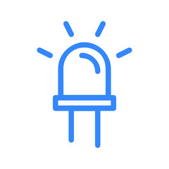 led diode light icon