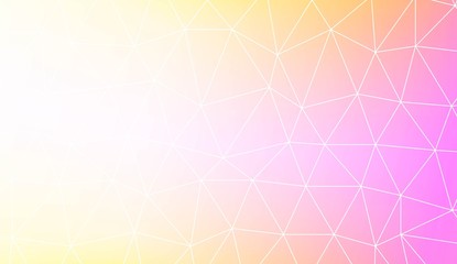 Template background with curved line. Polygonal pattern with triangles style. Decorative design for your idea. Vector illustration. Creative gradient color.