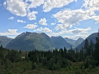 Obraz premium Norway Moutains 