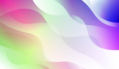 Hologram Gradient Geometric Wave Shape. Abstract background. For Template Cell Phone Backgrounds. Vector Illustration.