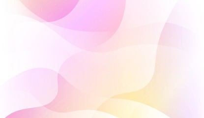 Geometric wave shape with Smooth Abstract Colorful Gradient Backgrounds. For Brochure, Banner, Wallpaper, Mobile Screen. Vector Illustration.