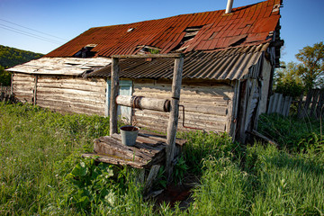 what's left of old village when people leave this place