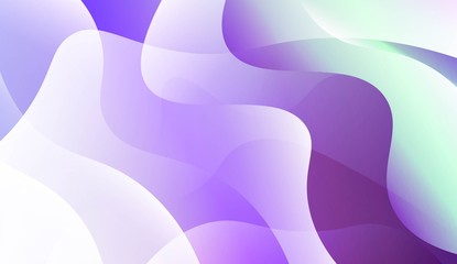 Template Background With Wave Geometric Shape. For Template Cell Phone Backgrounds. Vector Illustration with Color Gradient.