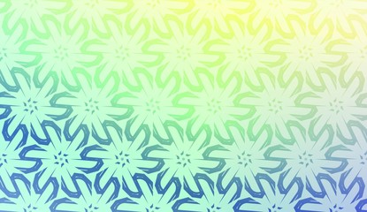 Fototapeta premium Art deco geometric pattern with Modern pastel color Gradient Design. For Greeting Card, Flyer, Poster, Brochure, Banner Calendar. Vector Illustration.