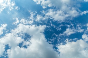 Blue Sky with Clouds