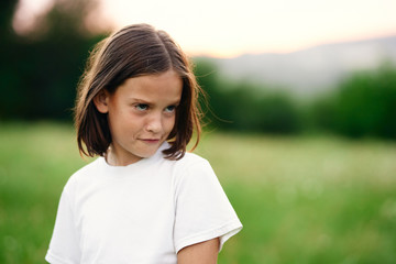 portrait of a girl